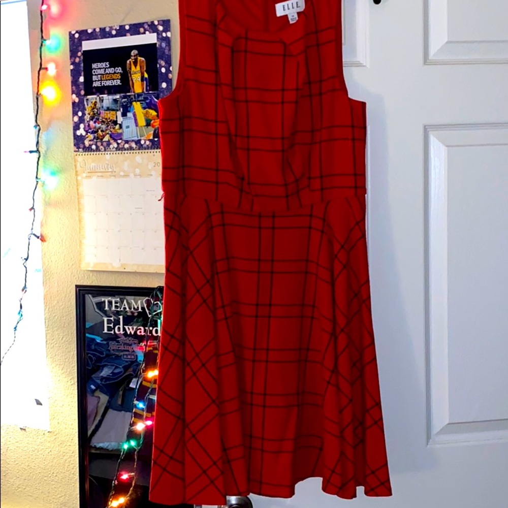 Red dress